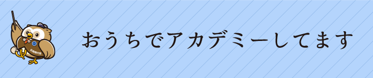 おうちでアカデミーしてます